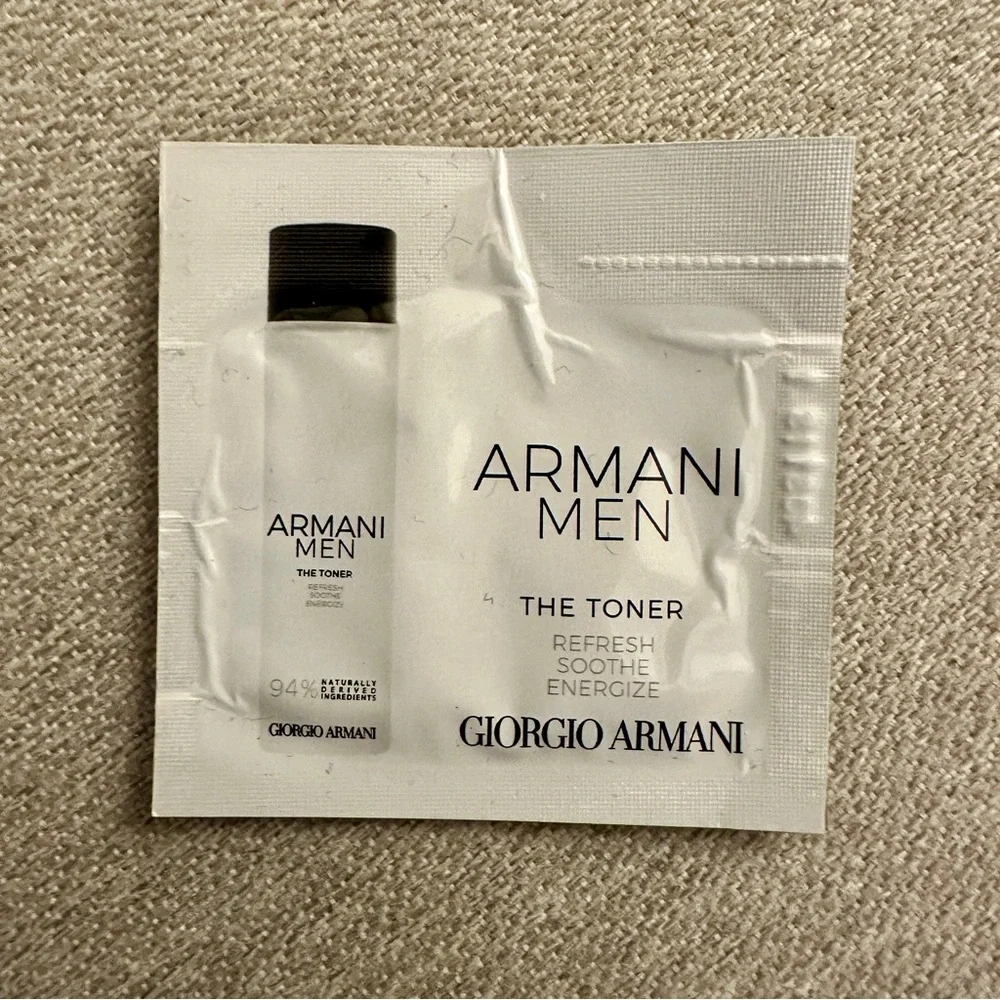 Giorgio Armani Men's Skincare Samples